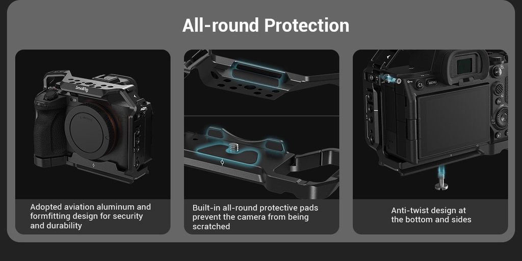 SmallRig Full Dslr Sony A7 IV a7m4 Camera Cage Rig for Sony Alpha 7 IV ...