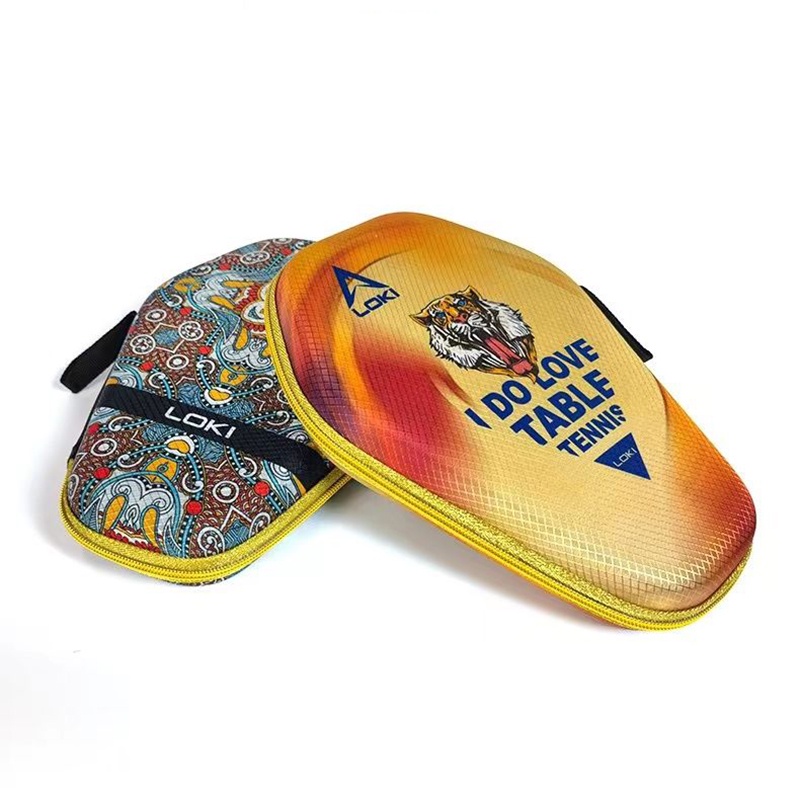 LOKI Table Tennis Racket Bag Hard Shell Racket Bag Table Tennis Racket ...