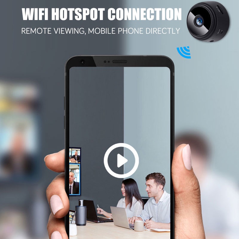 A9 Mini Camera HD 1080p WiFi Camera Remote Wireless Voice Recorder ...