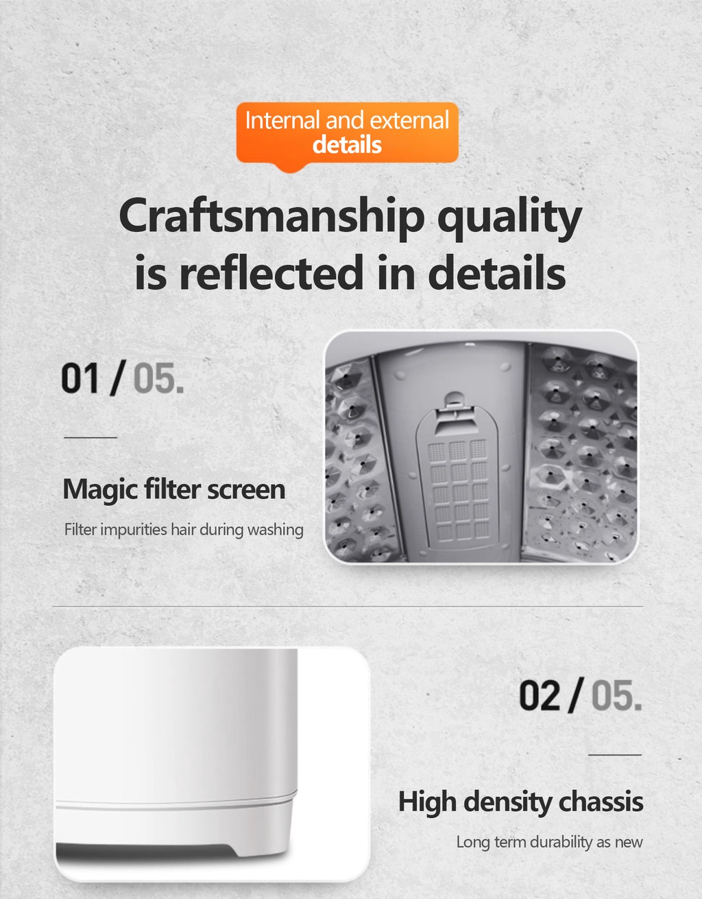 10KG large-capacity single-cylinder automatic washing machine ...