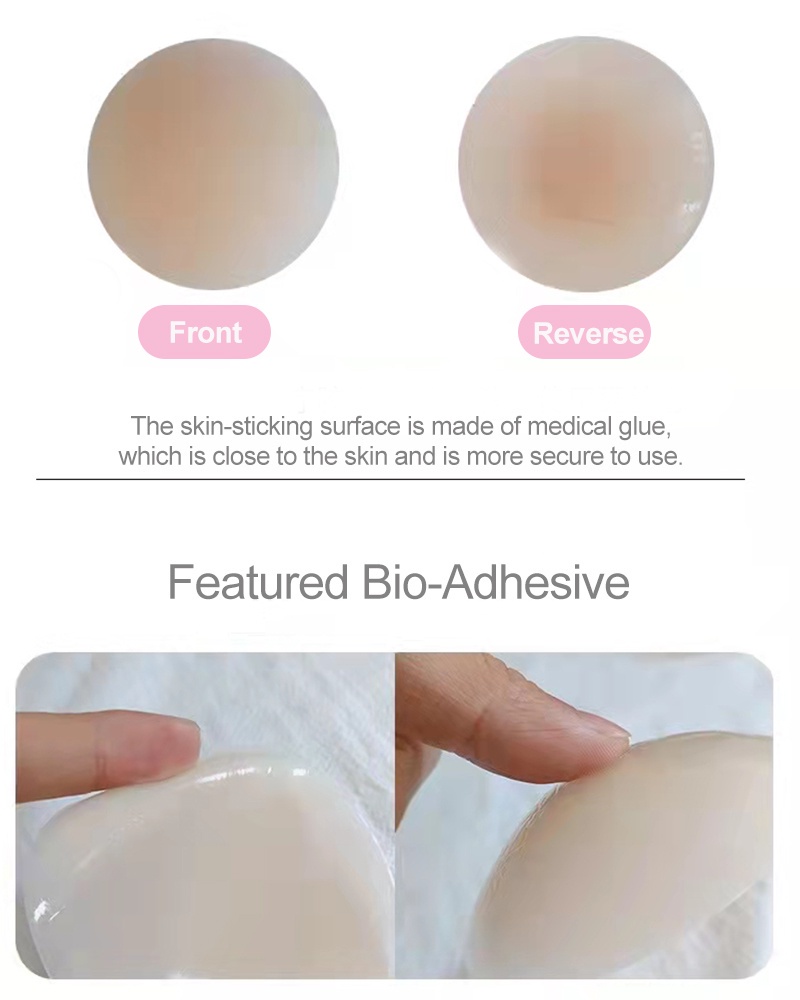 Breast Patch Silicone Anti-glare Patch Student Sling Gathered Breast ...