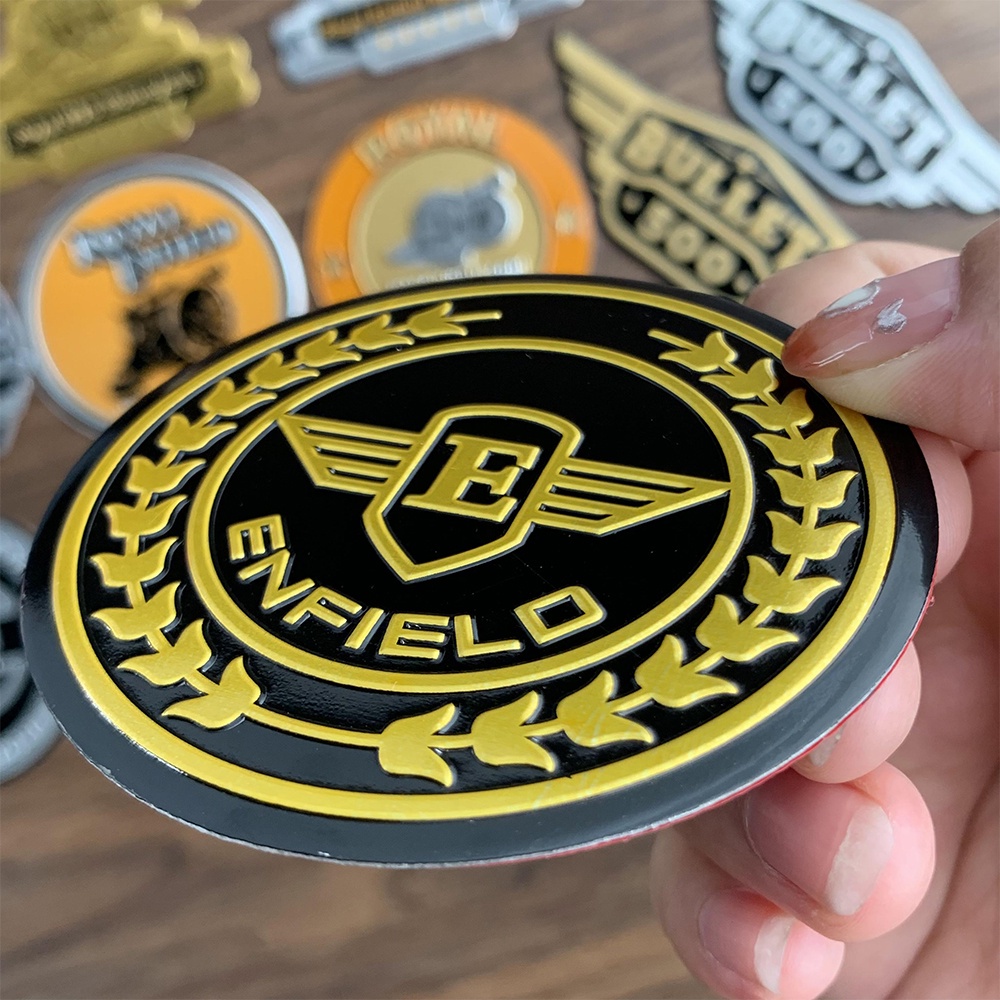 Radium Royal Enfield Logo Sticker At ₹ 36/piece In New Delhi | ID: 22148831348 - Foto 3