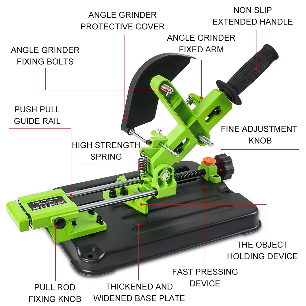 Angle Grinder Stand,Sliding bar saw aluminum machine，Hand angle grinder ...