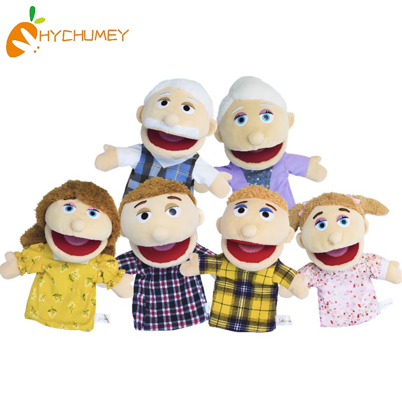 HYC Humey Open Mouth Full Family Hand Puppet Plush Doll Toy ...