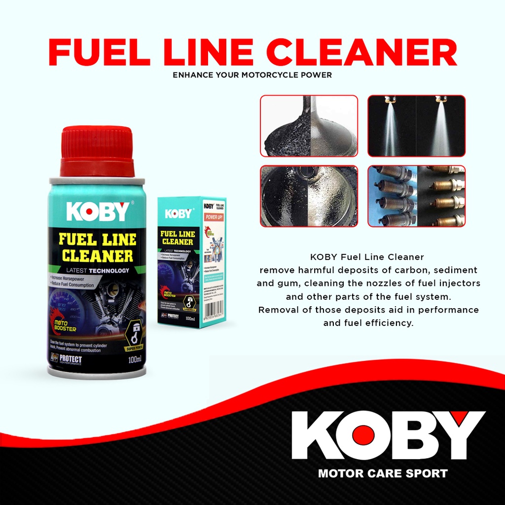Koby Fuel Line Cleaner 100ml | Shopee Philippines