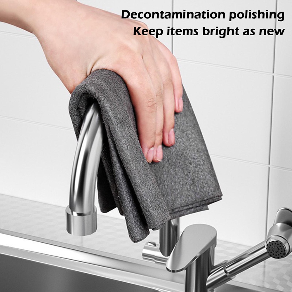 Magic Glass Wiping Rags Windows Mirror Cleaning Cloth Efficient Clean ...