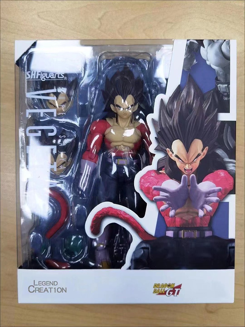 Dragon Ball GT Super Saiyan Vegeta Goku Figure SS4