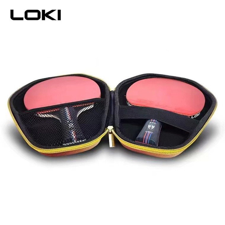 LOKI Table Tennis Racket Bag Hard Shell Racket Bag Table Tennis Racket ...