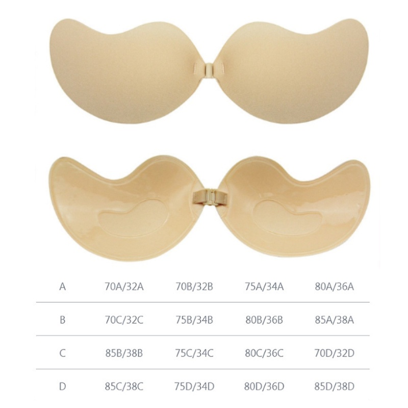 Mastic Anti-bulge Invisible Strapless Bra ZXYOUPING | Shopee Philippines