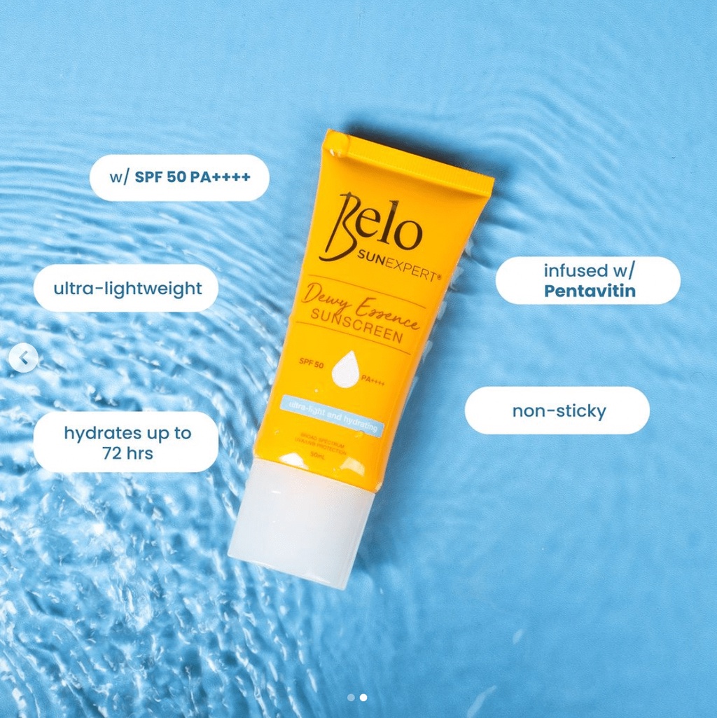 Buy 1 Take 1 Belo SunExpert Dewy Essence Sunscreen SPF50 50mL | Shopee ...