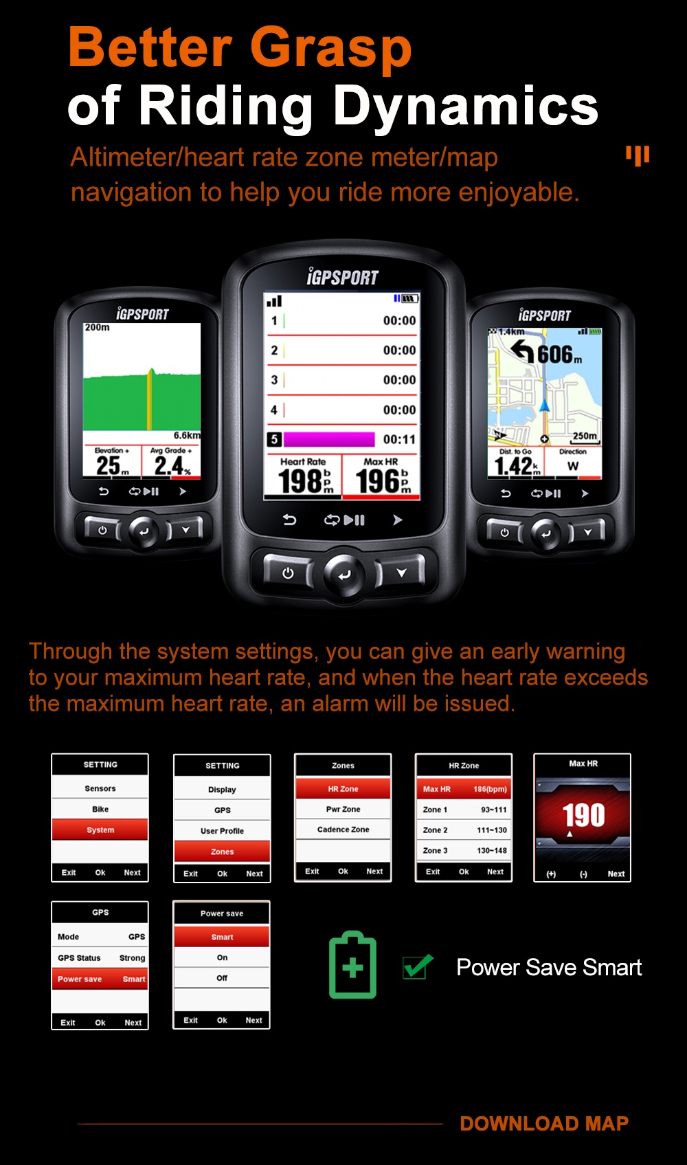 iGPSPORT IGS620 IGS 620 GPS Cycling Wireless Computer Ant+ Bluetooth ...