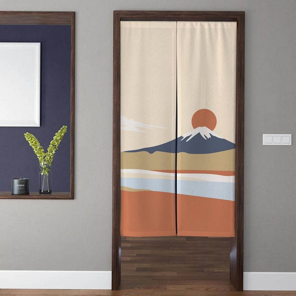 Noren Japanese Door Curtain Japanese Style Curtains Room Portiere