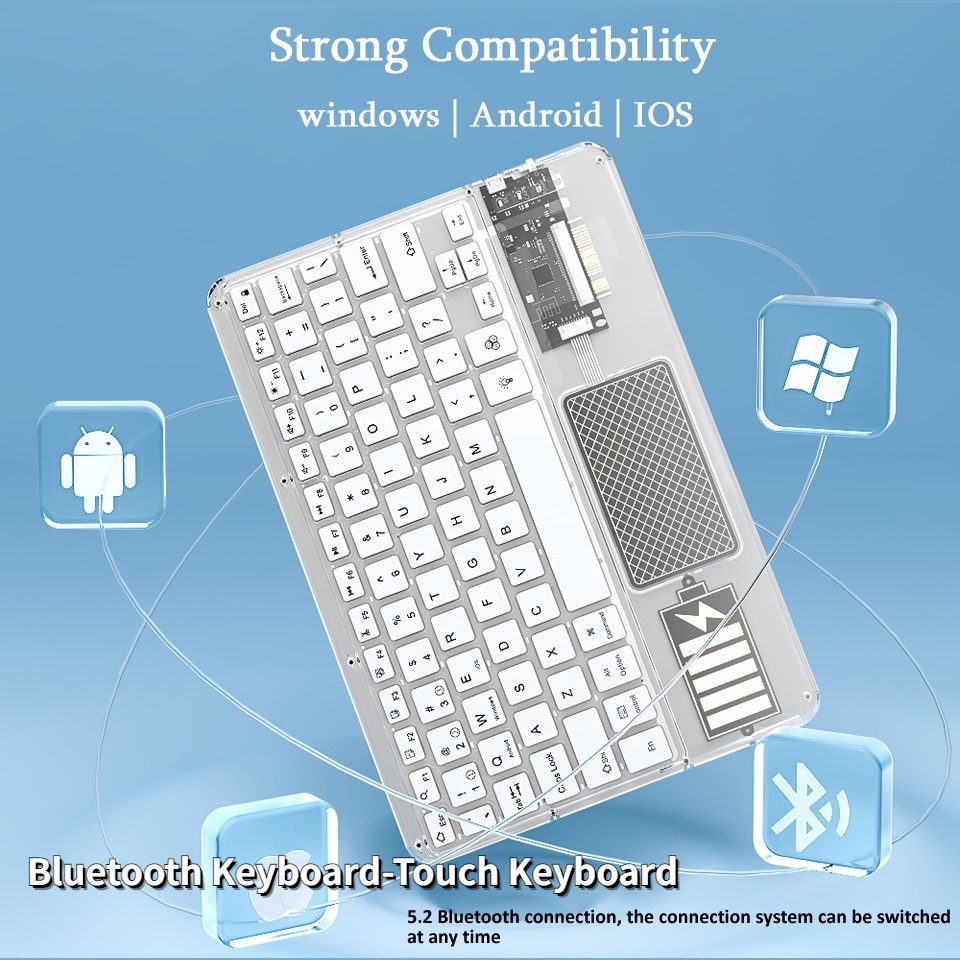 Universal Wireless Keyboard MultiDevice Bluetooth Keyboard Windows IOS