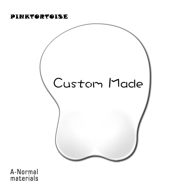 Custom made Anime 3D Chest Silicone Wrist Rest Mouse Pad Shopee