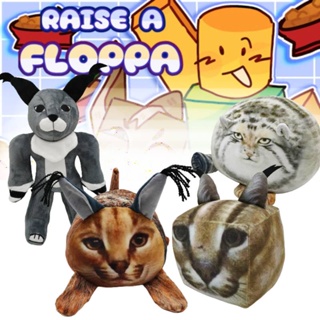 30cm Big Floppa Plush Raise A Floppa Games Cat Stuffed Animals Plushie Doll  Soft Peluche Toys