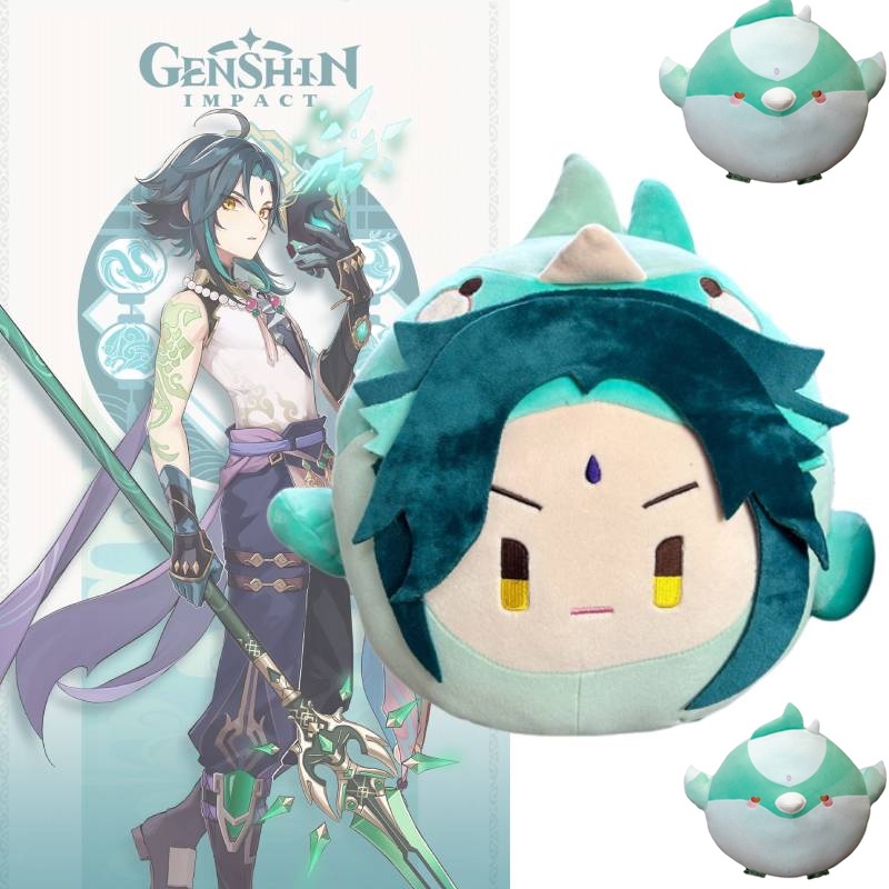 Genshin Impact Xiao Bird Plush Toy Stuffed Animal Cute Teyvat Zoo
