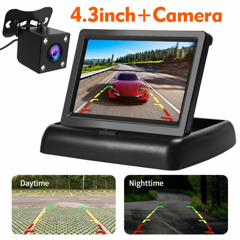 Foldable Car Monitor 4.3
