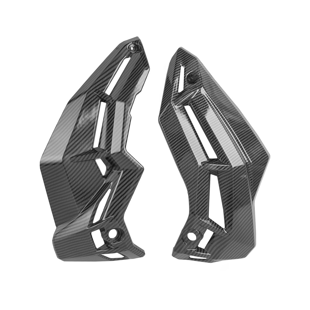 Motorcycle Lowering Engine Guard Bellypan For Z900 Bottom Chassic Protector Fairing Cowling Body Frame Panel Compatible With K-awasaki Z 900 Z-900 2017 2018 2019 (Carbon Fiber Look), Fairing Kits - Canada