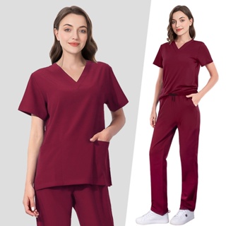 Buy INTAL GARMENTS Scrub Suits Nursing Uniform V-Neck 2024 Online