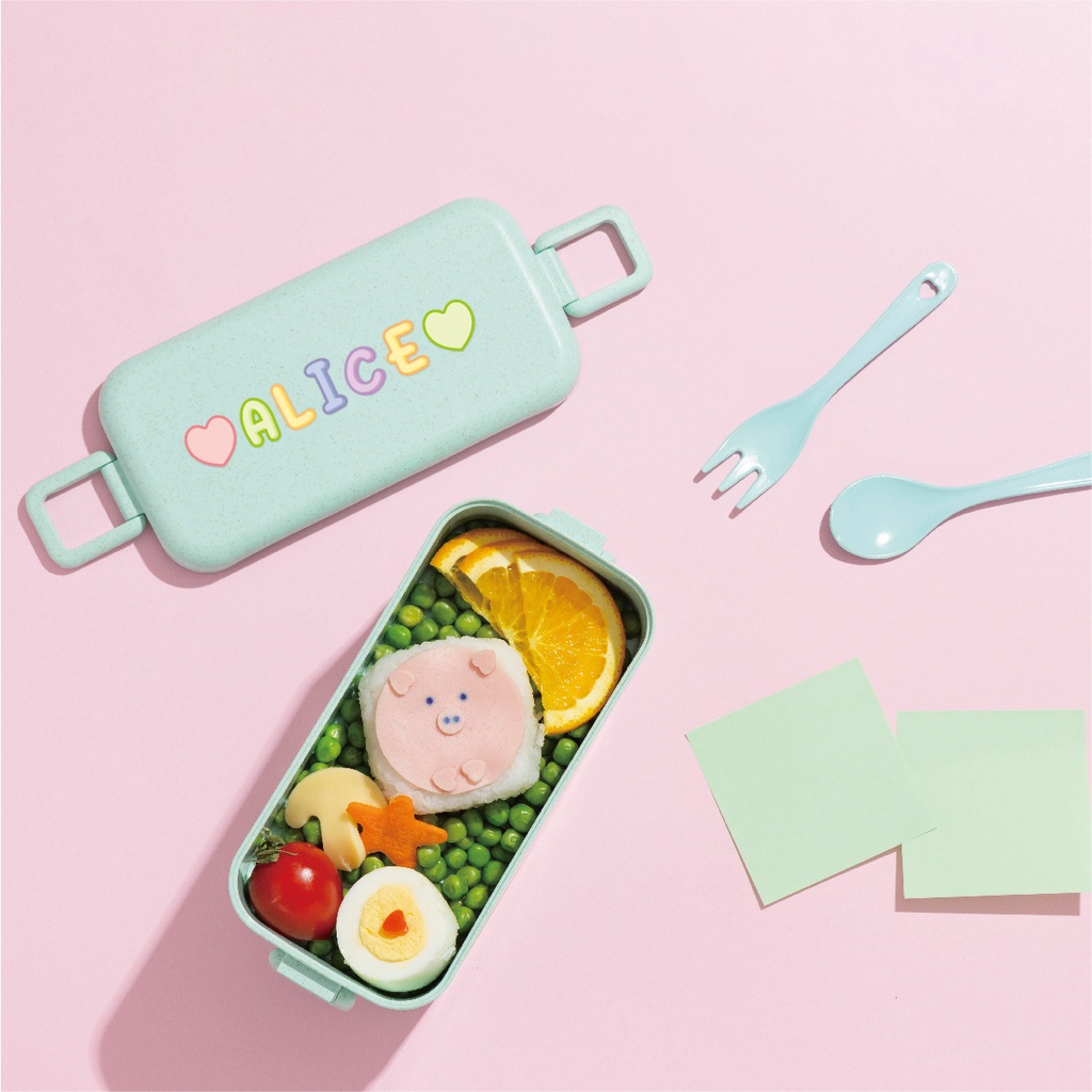 Cartoon Colorful English Letters Label Stickers Diy Cup Lunch Box Mark ...