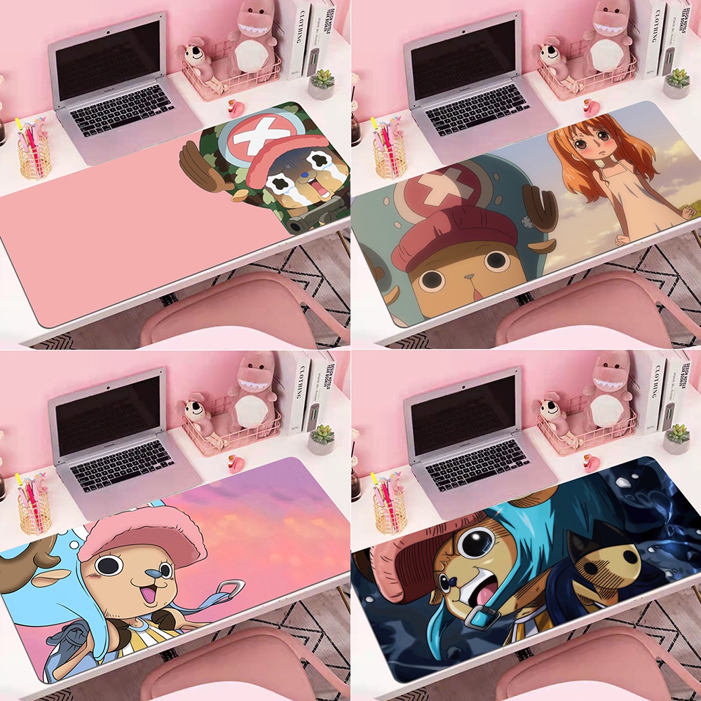 One Piece Japan Anime Luffy Tony Chopper Laptop Computer Mousepad Large
