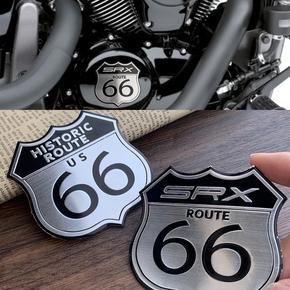 ROUTE 66 PATCH TERMOADESIVA EMBLEMA DA APPLICARE A GILET GIUBBOTTO O ALTRO