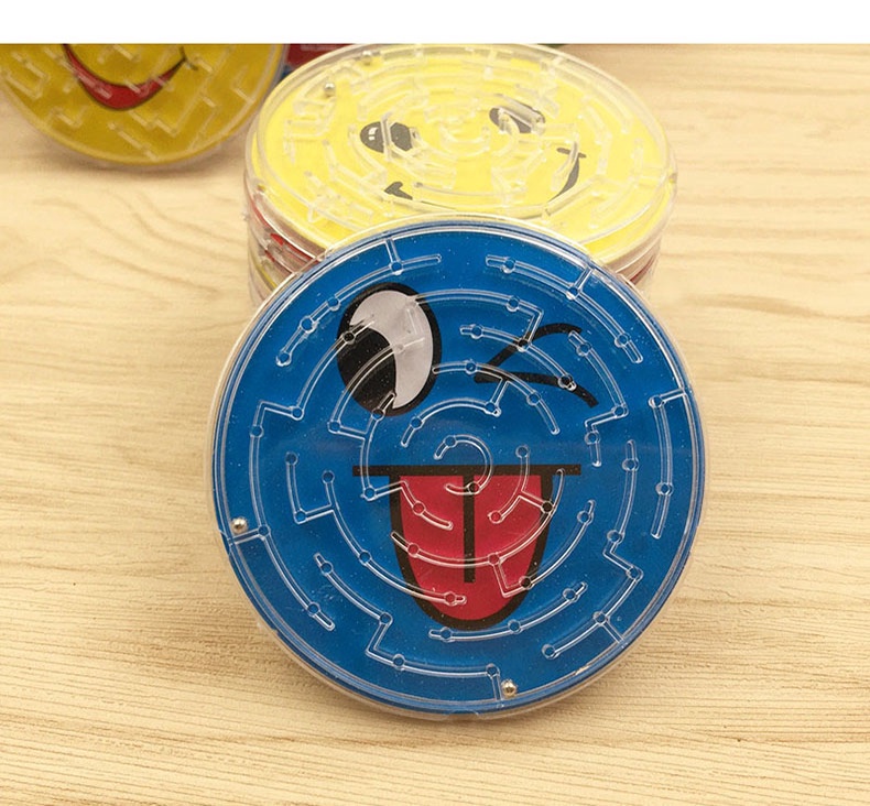 1pc/7cm Steel Ball Maze Toys Early Education Cerebral Intellectual 3D ...