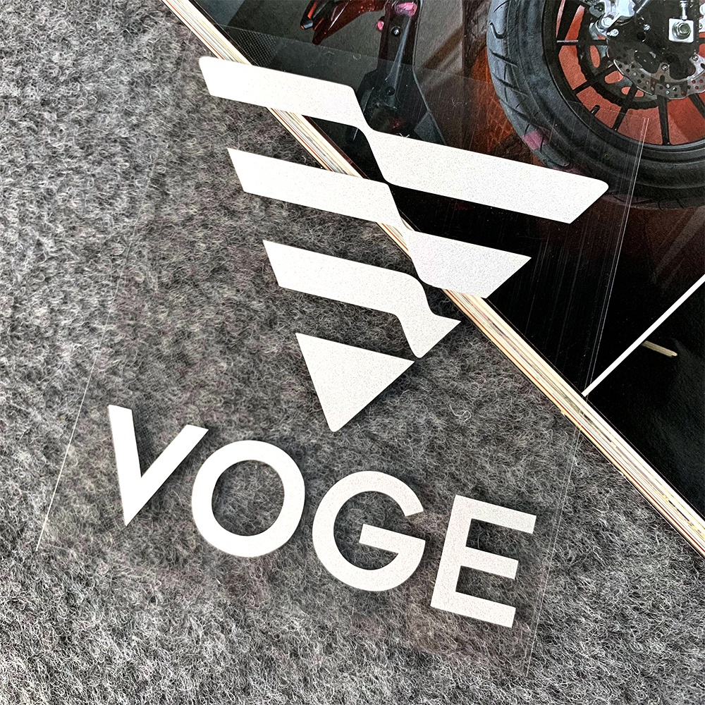 Car Stickers Waterproof Reflective Trendy VOGE Wuji Electric Bike ...