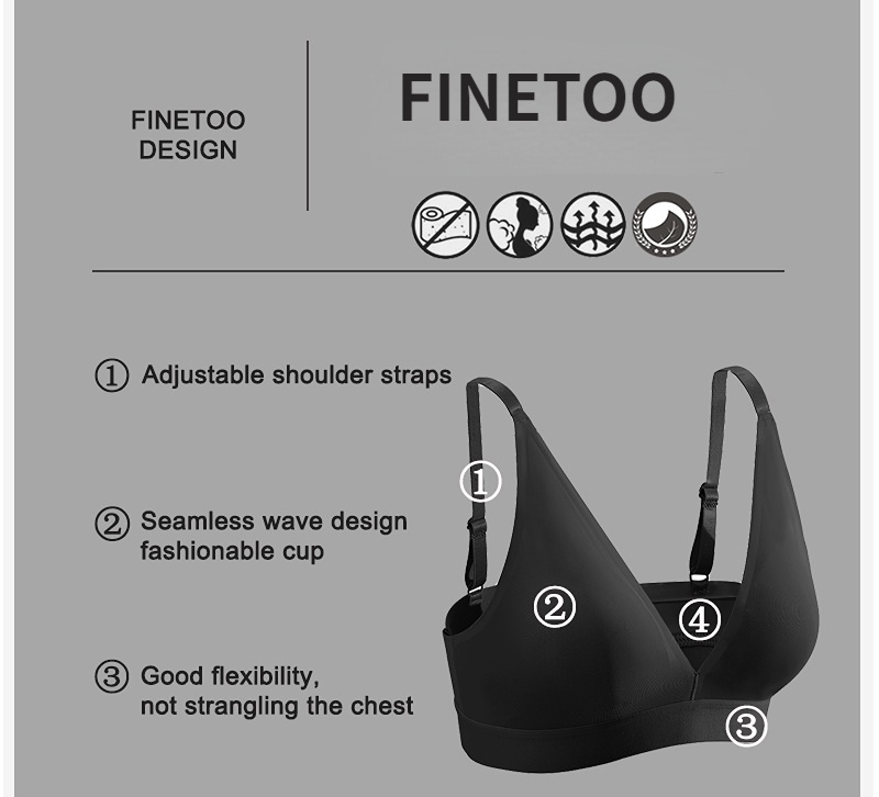 Women's Seamless Bra Padded Underwear Shopee Philippines