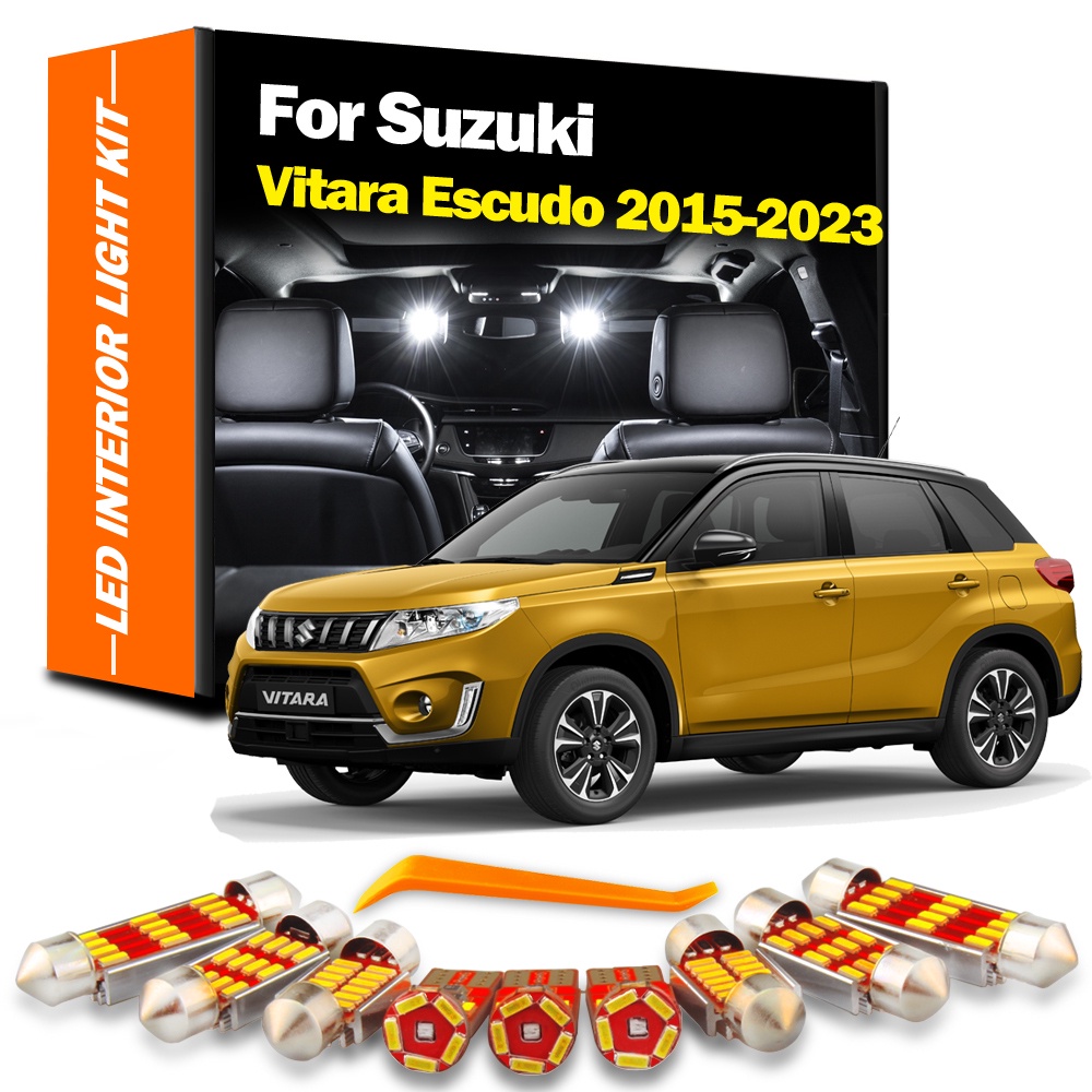 11Pcs Canbus Indoor Lamp For Suzuki Vitara Escudo 2015 2016 2017 2018 ...
