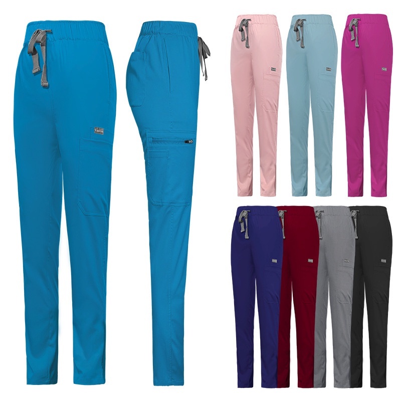 Hand Washing Clothes Wide-Leg Surgical Pants Blue Doctor Nurse Men ...