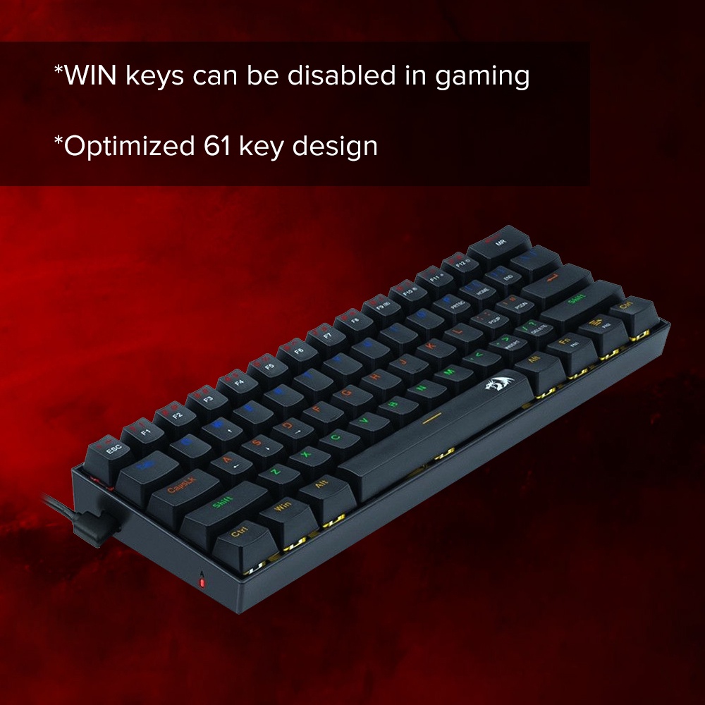EasyPc| Redragon K606 LAKSHMI Mechanical Gaming Keyboard Red Switch ...