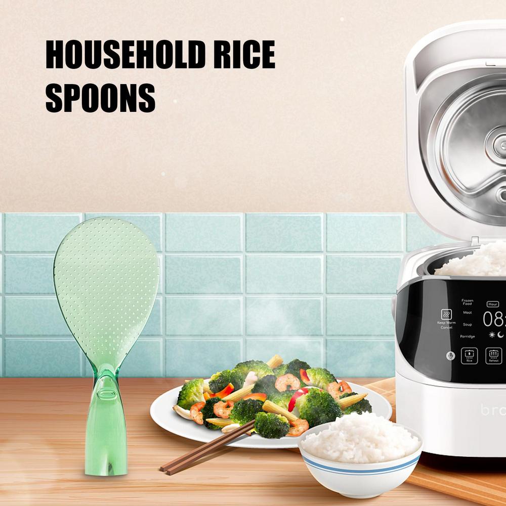 Creative Cute Standing Rice Spoon Scoop Vertical Non Stick Rice Paddle ...