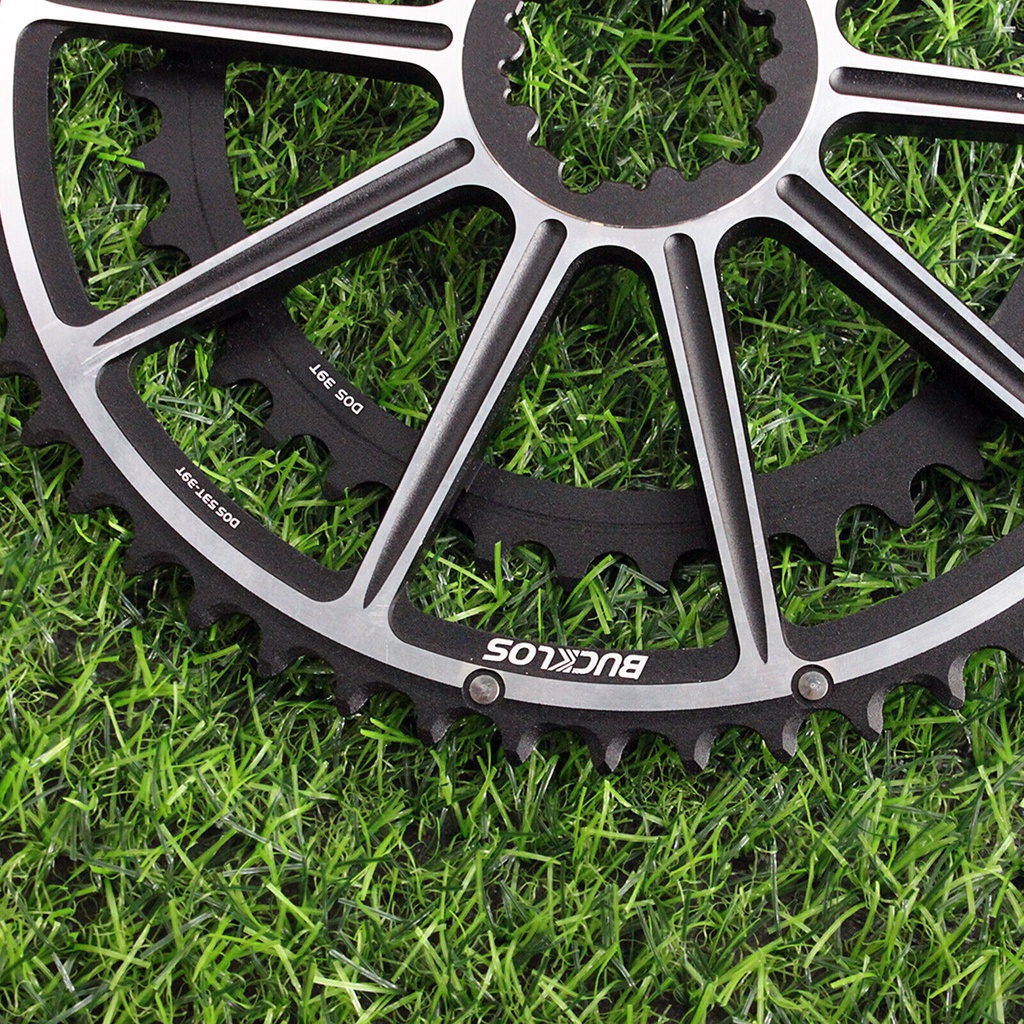 BUCKLOS GXP 53-39T Chainring Direct Mount Chain Ring Double Speed 52T ...