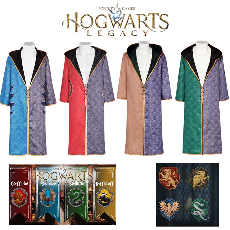 Show Your School Spirit With These Hogwarts Legacy Cloaks For All ...