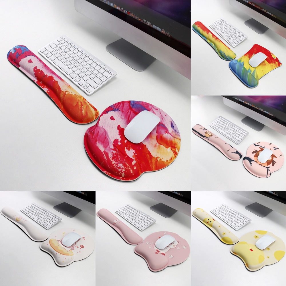 40 Styles Ergonomic Mouse Pad With Wrist Supported Comfortable Memory