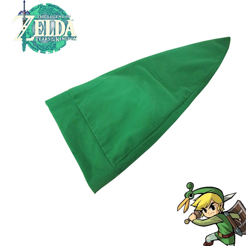 Legend Top-quality Of Zelda Link Green Cap Cosplay For Enthusiasts ...