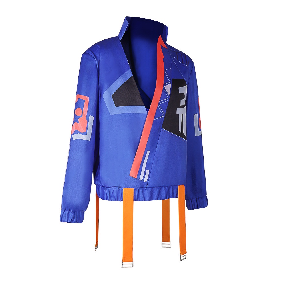 Yoru Cosplay Jacket Game Valorant Yoru Cosplay Costumes Blue Adult Tops