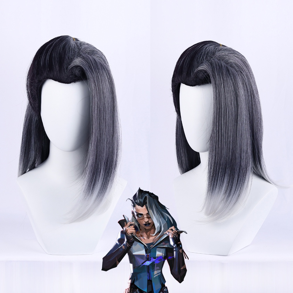 Valorant Fade Wig Essential For Cosplay Of Fearless Contract Characters ...