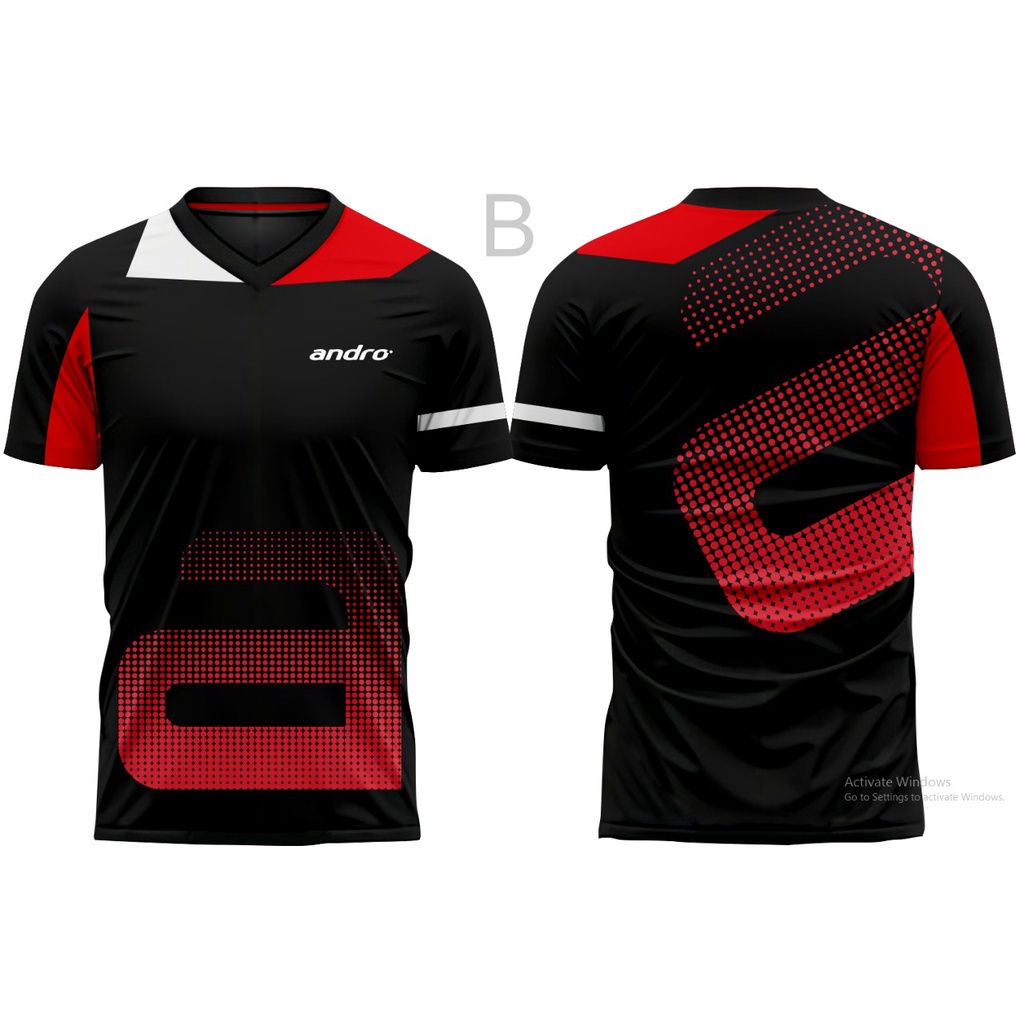 Full PRINTING JERSEY/ANDRO JERSEY/PINGPONG Table TENNIS Sports JERSEY ...