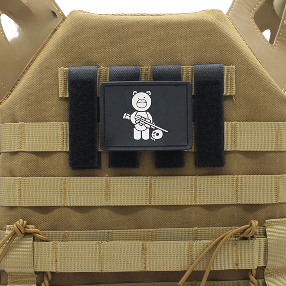 LUC 4pcs Molle Backpack Patch Attachment Vest Armband Sticker For ...