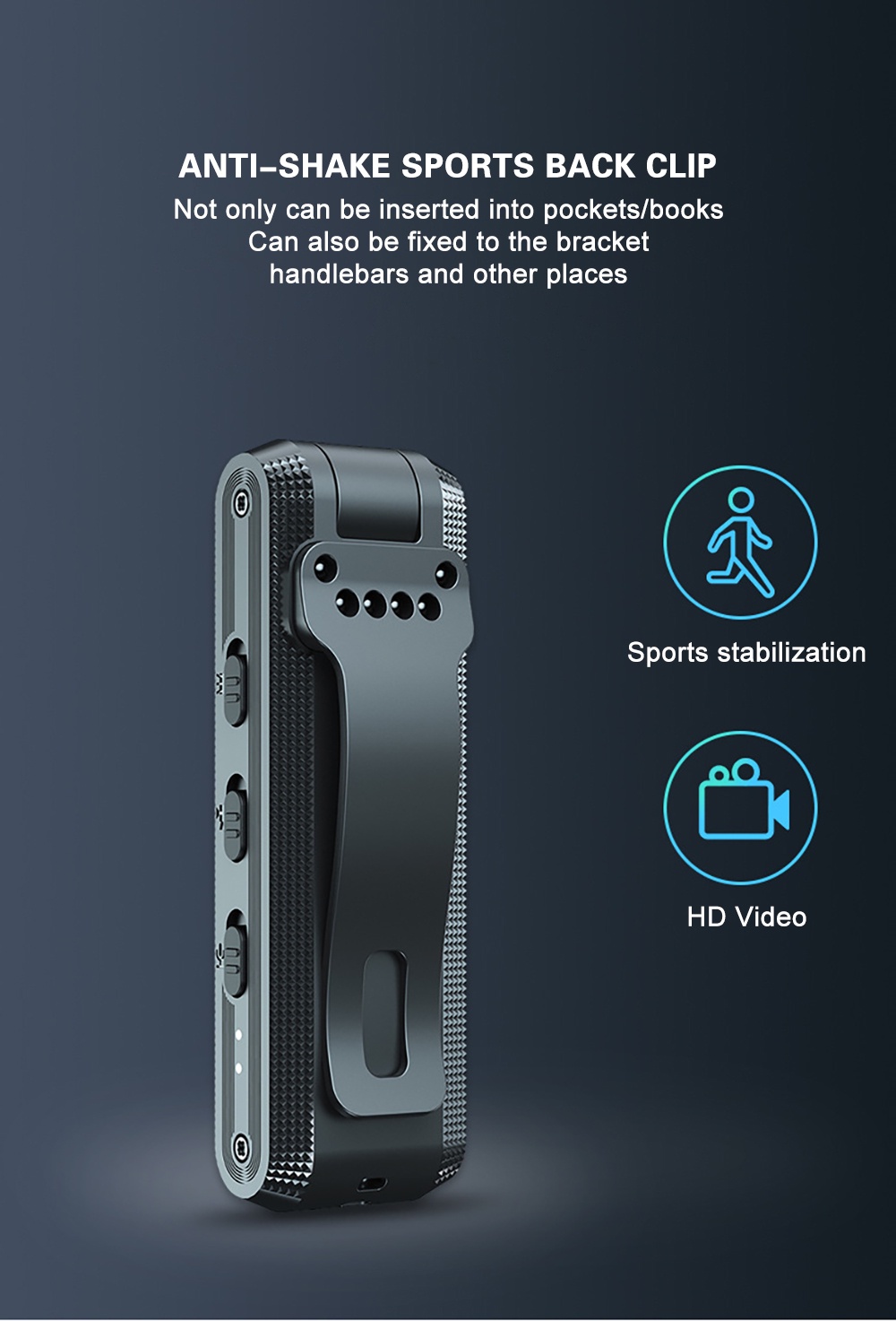 1080P Full HD Mini Camera Night Vision Small Wireless Body Cam Micro ...
