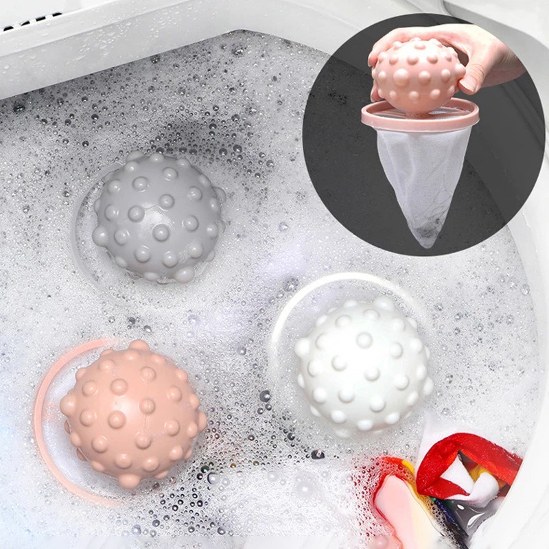 Reusable Washing Machine Filter Bag / Floating Lint Hair Catcher ...