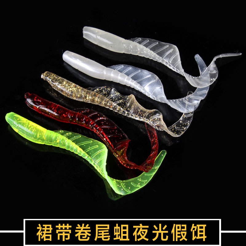 10 pcs luminous 1.8g5.8cm/3.8g8.6cm wobbler soft lure bait swim bait ...
