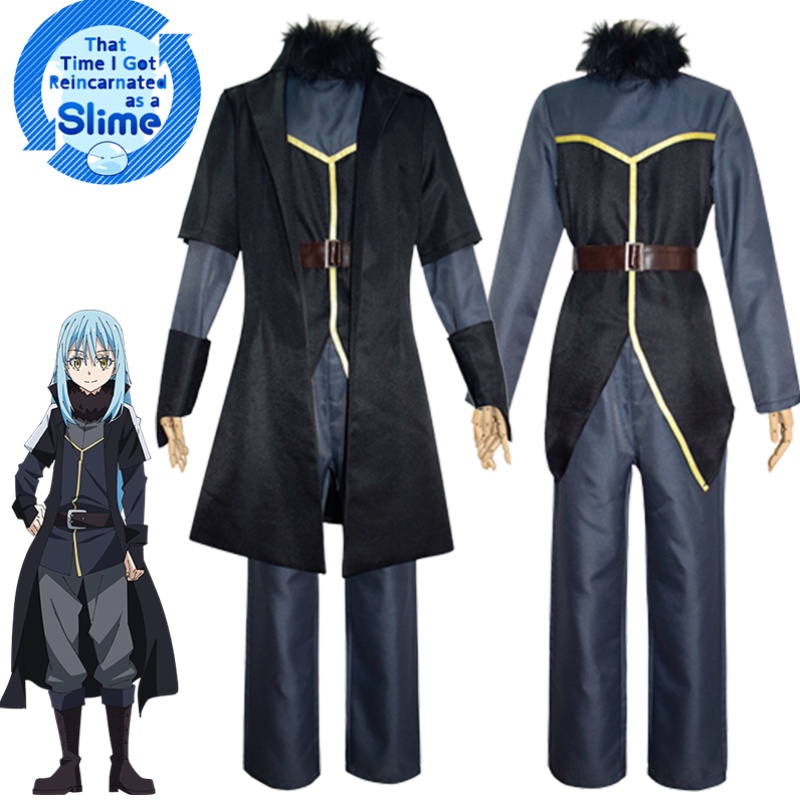 Regarding Reincarnated to Slime Rimuru Tempest Cosplay Coat Carnival ...