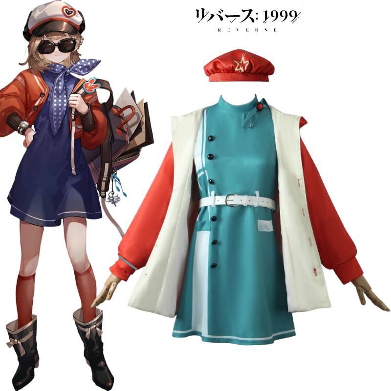 Game reverse 1999 regulus cosplay costume anime role play halloween