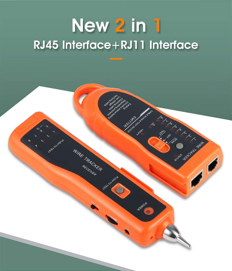 [Local Stock] LAN Network Cable Tester Cat5 Cat6 RJ45 RJ11 UTP STP ...