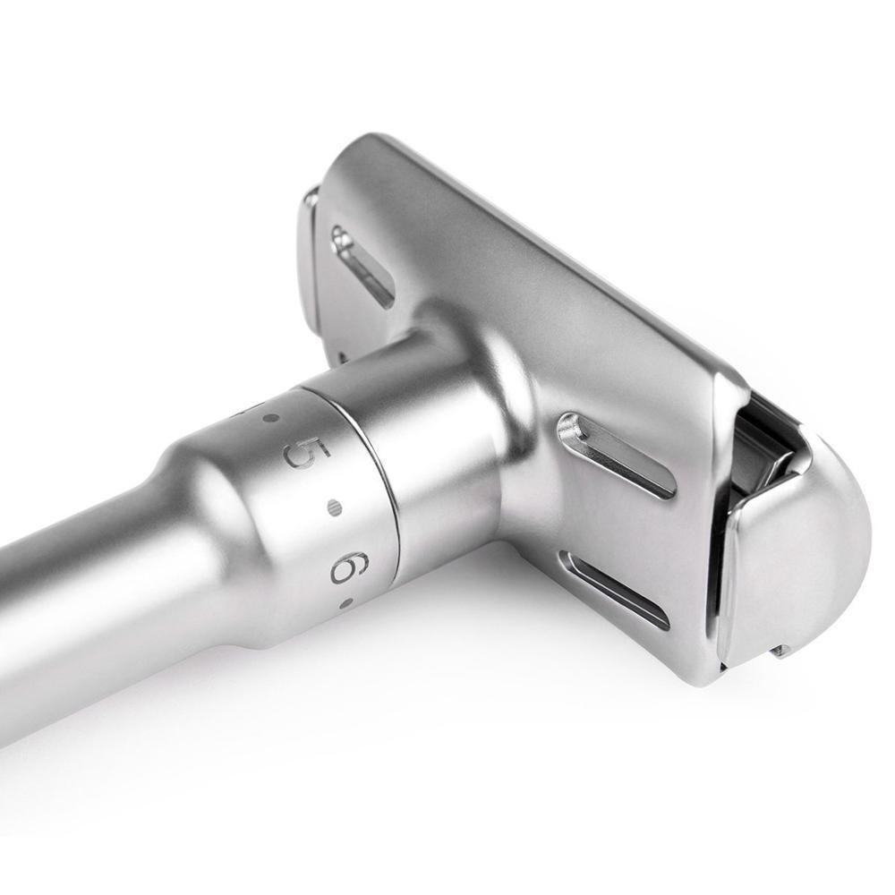 New Adjustable Safety Razor Mens Folding Shaving Double Edge Classic ...