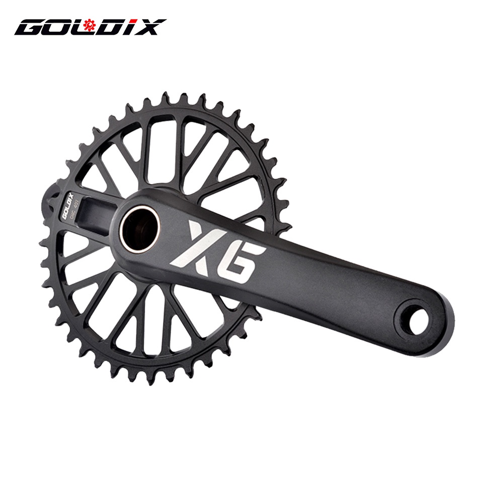 Bicycle Crankset MTB Bike Crank arm 170mm 175mm Black GXP Chainring 32T ...