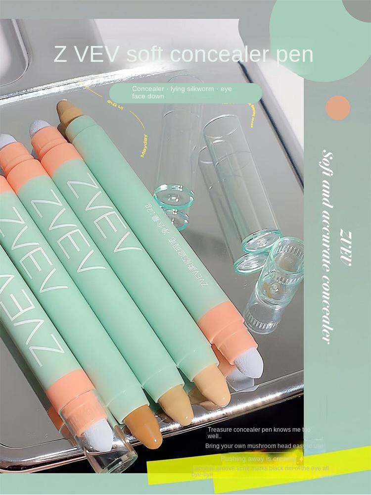 3D double-ended eye concealer highlighter contour stick natural three ...